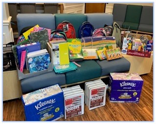 Friends of the Family Back to School drive -Lewisville, TX